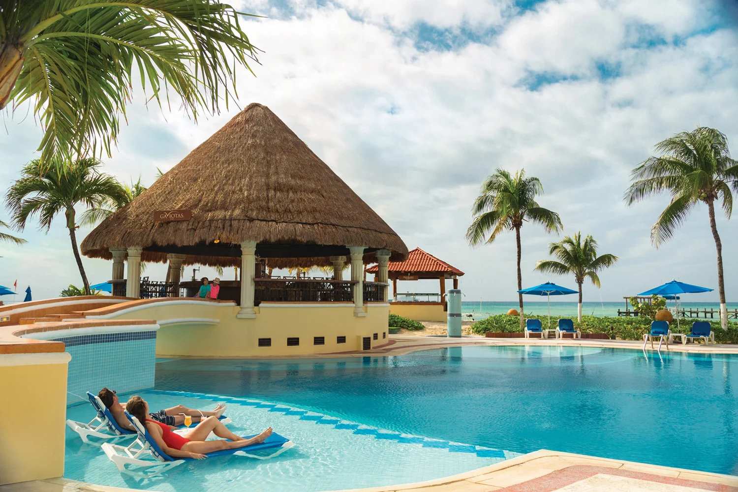 The resort’s main pool.