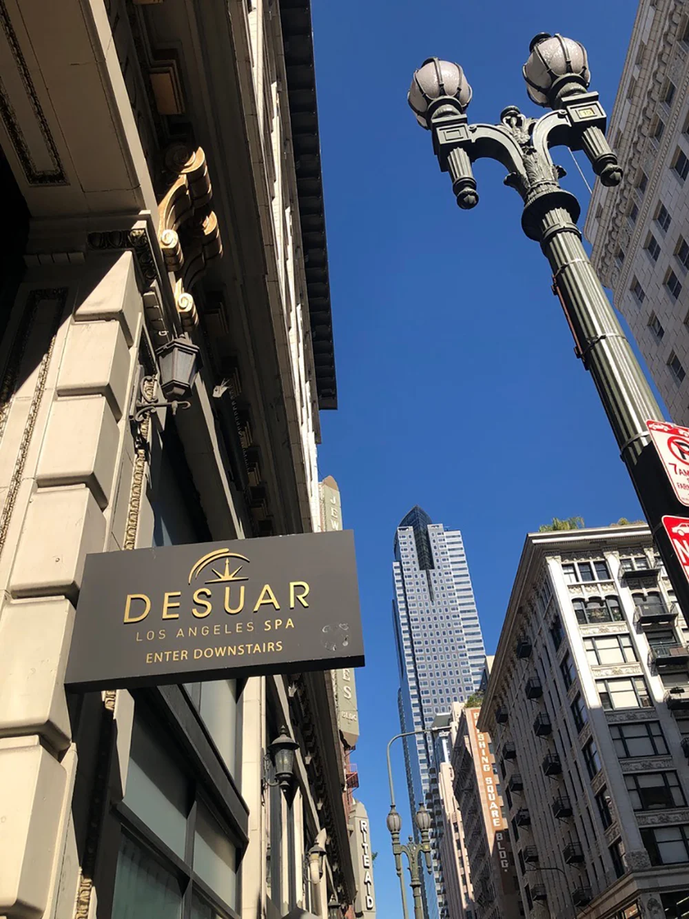 Desuar Spa is located in the heart of Downtown Los Angeles.