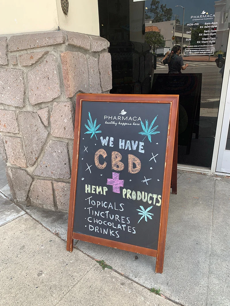 CBD products are now available at Pharmaca.