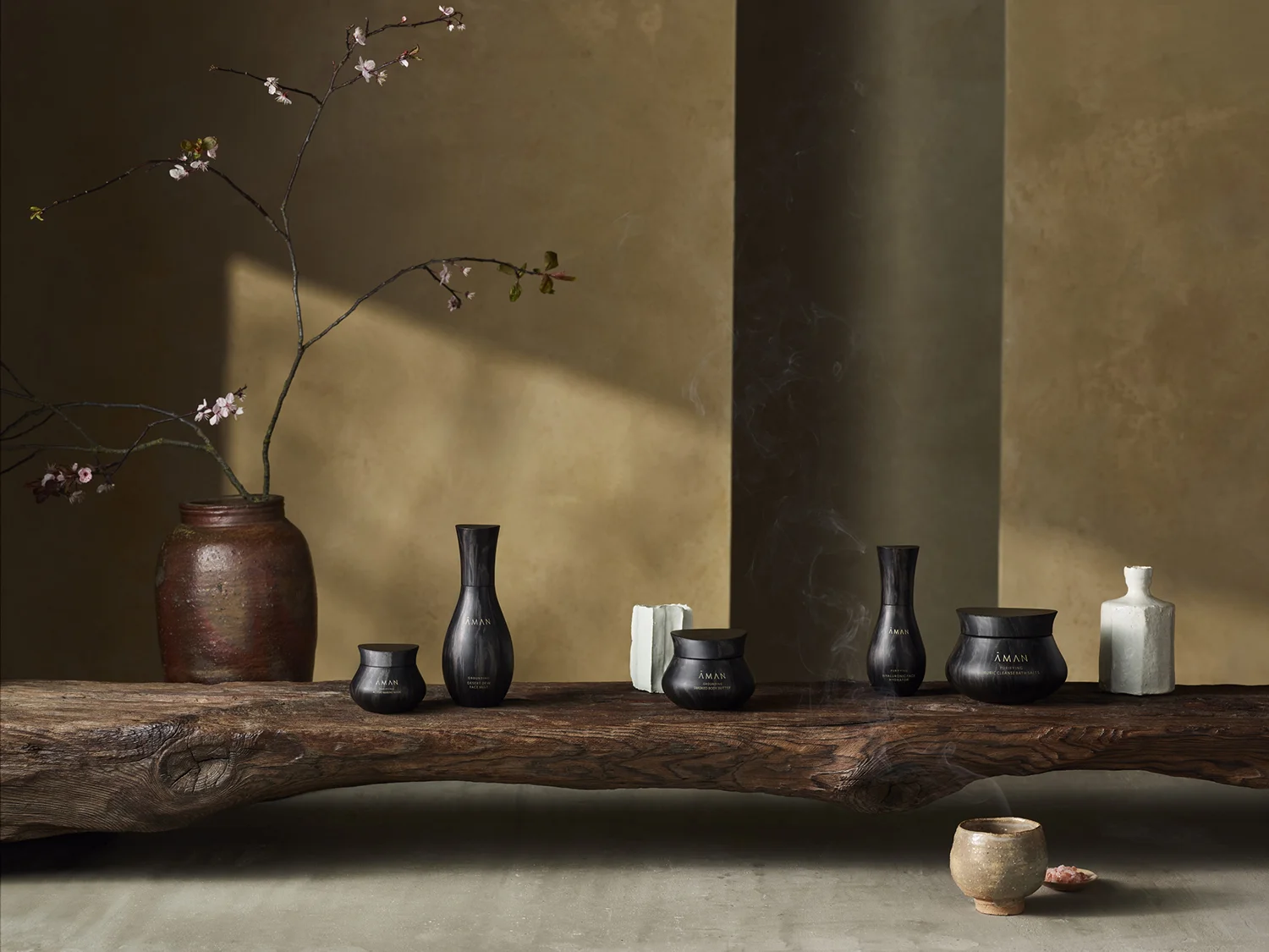 Aman Skincare features 30 luxurious bespoke products for skin and hair.