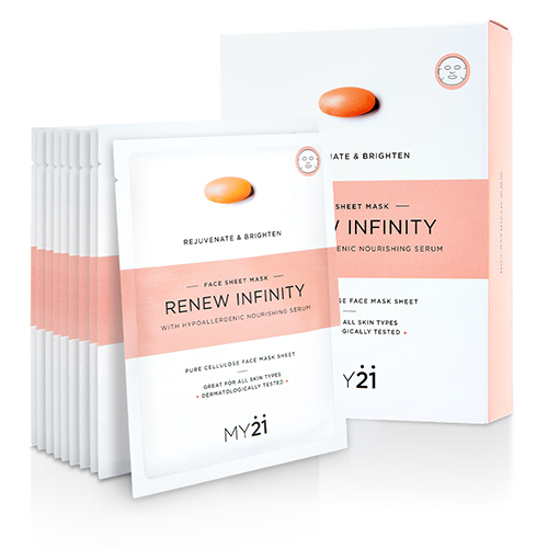 Achieve a Smooth, Glowing Complexion with MY21 Infinity Face Sheet ...