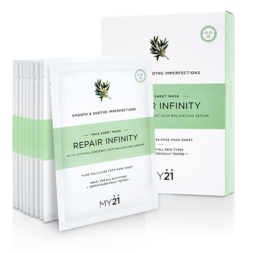 Achieve a Smooth, Glowing Complexion with MY21 Infinity Face Sheet ...