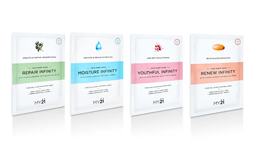 Achieve a Smooth, Glowing Complexion with MY21 Infinity Face Sheet Masks