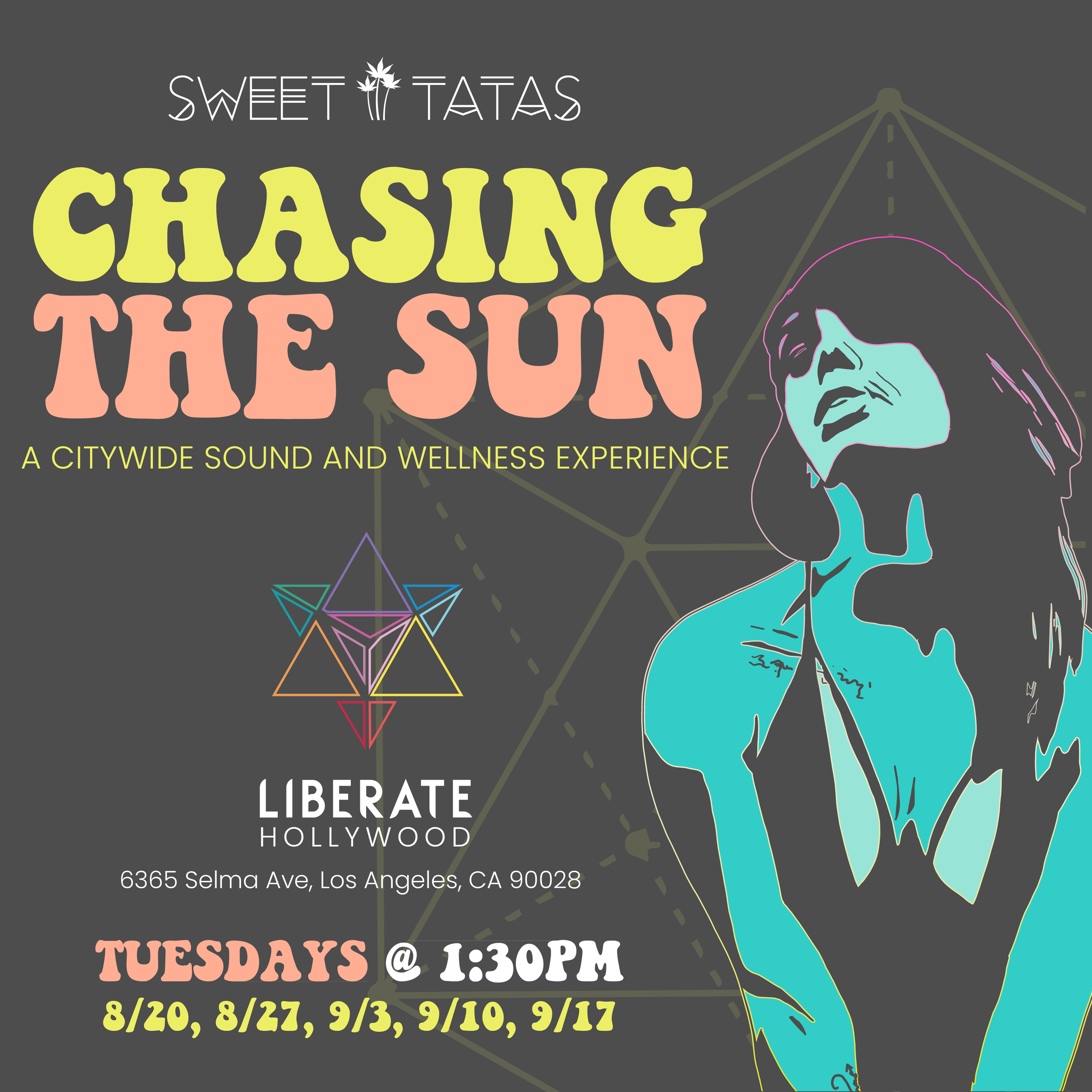 Chasing the Sun Sound Bath in Hollywood, California