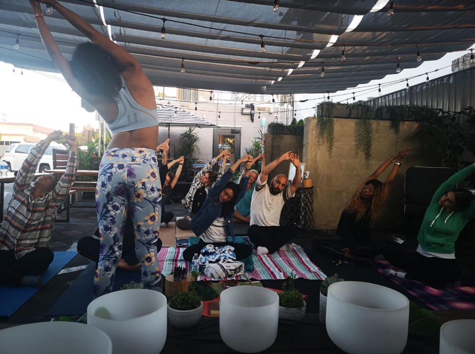 Chasing the Sun Sound Bath in Inglewood, California