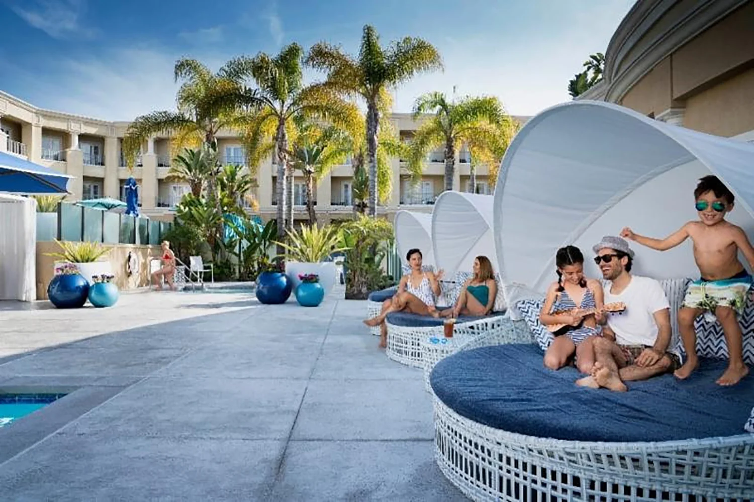 Cabana at Balboa Bay Resort.