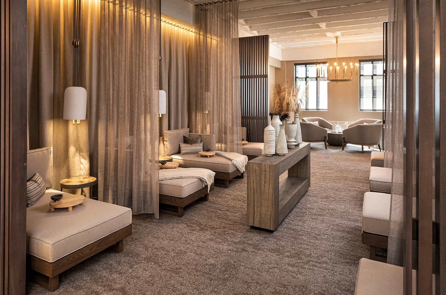 The relaxation lounge.