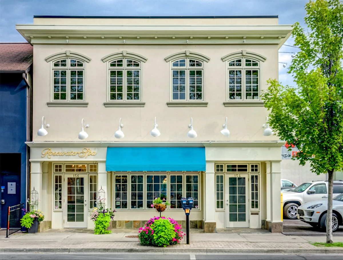 Rosewater Spa is located in Ontario, Canada.