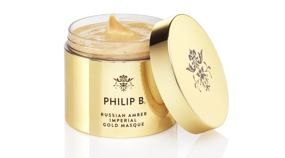 Philip B.'s Russian Amber Imperial Gold Masque Works Magic on Dry, Damaged Hair