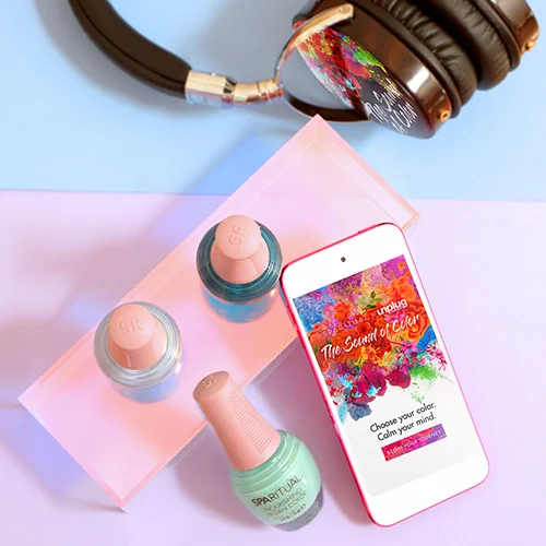 SpaRitual Collaborates with Unplug Meditation for Sound of Color Nail Care Program