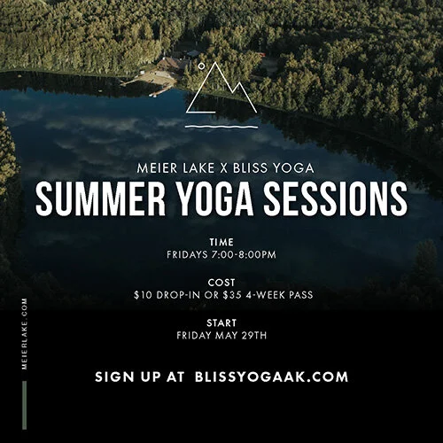 Meier Lake x Bliss Yoga: Summer Yoga Sessions (June 12) 