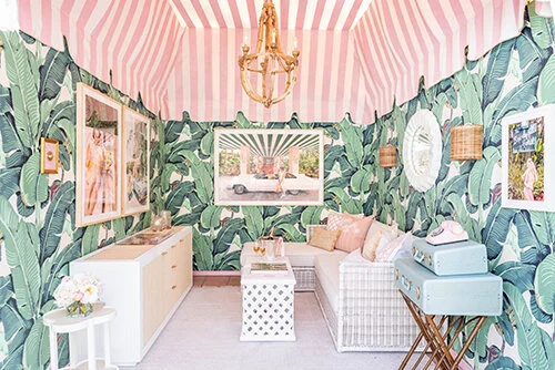 Gray Malin Designs Poolside Cabana at The Beverly Hills Hotel