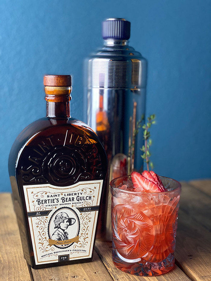 Summer Cocktails: Berry Smash and More Saint Liberty Whiskey Recipes Honoring Bootlegger Bertie "Birdie" Brown