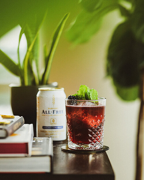 Mocktail Recipe: Blackberry ALL-FREE Shandy