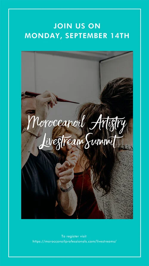Moroccanoil to Host First-Ever Artistry Summit Livestream on September 14