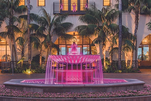 Terranea Resort Turns Pink for National Breast Cancer Awareness Month