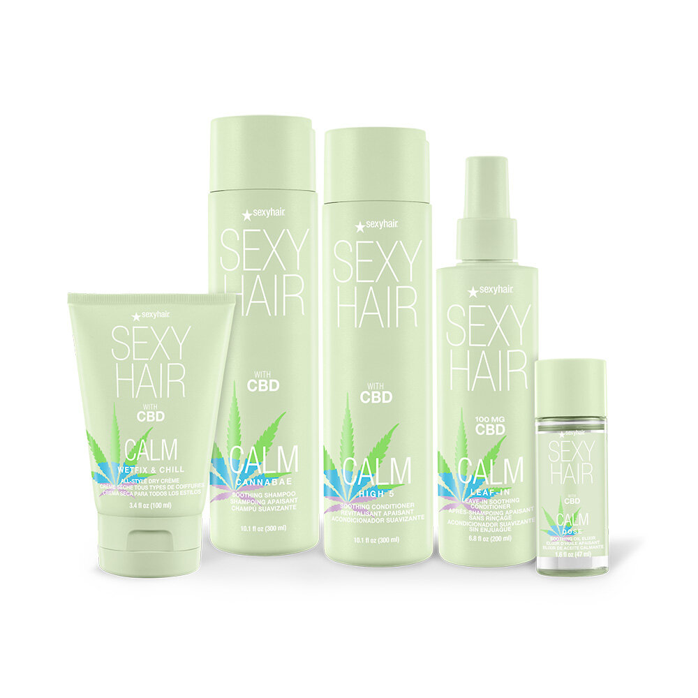 We Tried Calm SexyHair CBD Hair Products