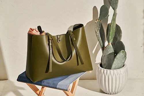Fossil Debuts Kier Cactus Leather Totes for Earth Month