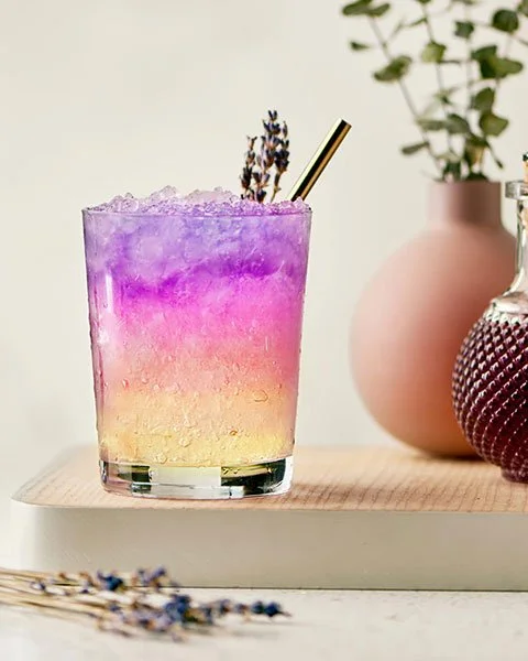 Four Pretty Purple Cocktails For Spring Relaxation