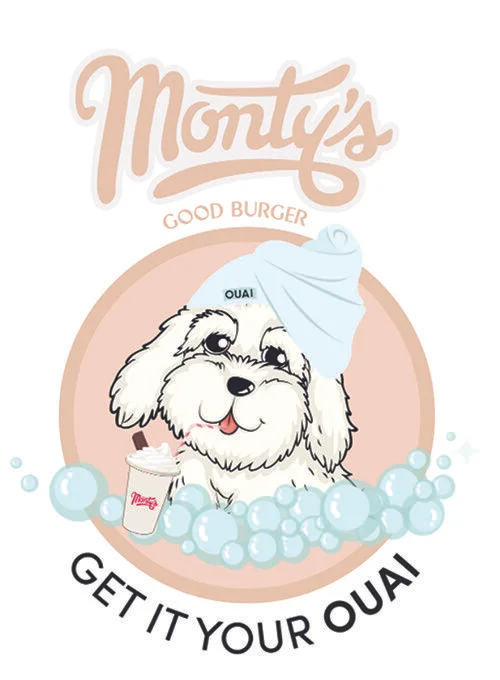 Exclusive OUAI Meal Available for a Limited Time at Southern California Monty's Good Burger Locations and on Postmates