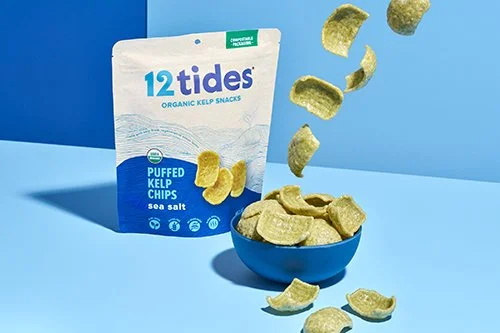 Behind the Brand: 12 Tides Makes Regenerative Snacks From Kelp to Restore the Health of Our Oceans 