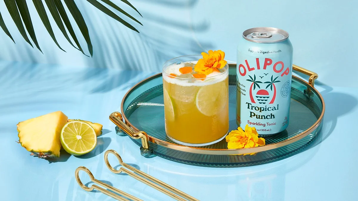 Easy OLIPOP Mocktail Recipes: Strawberry Spice-tini and Pineapple Breeze Please
