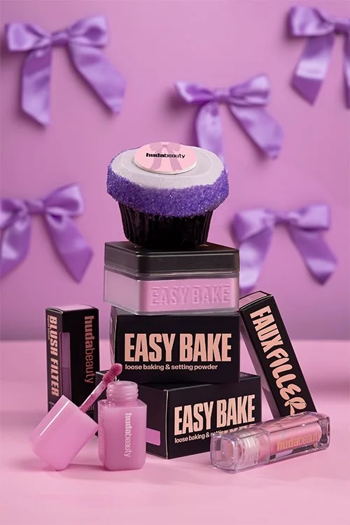 Huda Beauty and Sprinkles Partner on Limited-Edition Ube Birthday Cupcakes to Celebrate New Ube Collection 