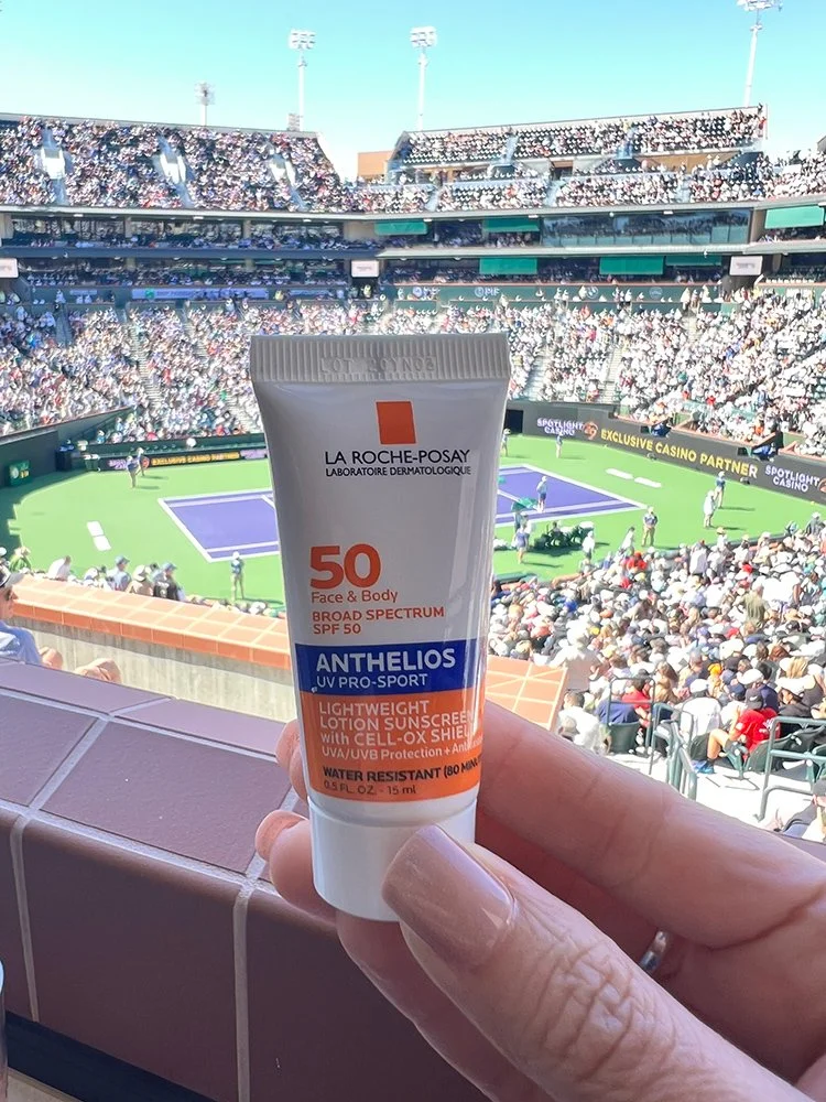 A Day at the BNP Paribas Open in Indian Wells, California With La Roche-Posay