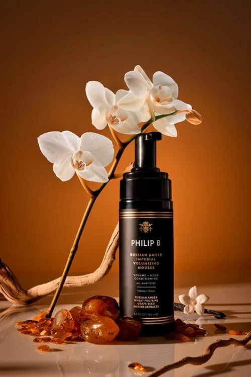 Product Review: We Tried Philip B’s New Russian Amber Imperial Volumizing Mousse