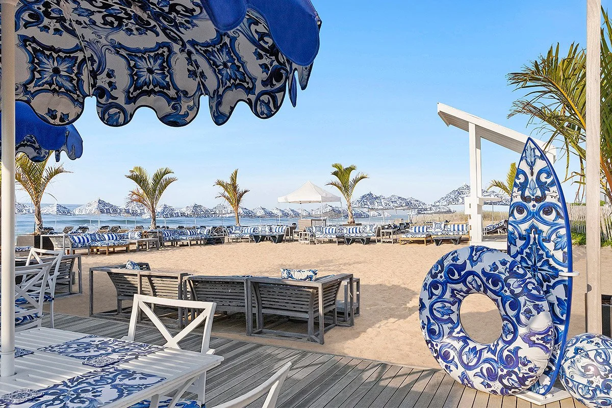 The Designer Side of Wellness: Dolce &amp; Gabbana Beach Club at Gurney’s Montauk Resort &amp; Seawater Spa