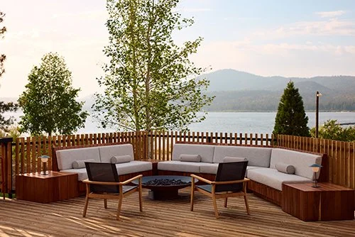 Mountains and Lakes Surround the Transformed, Viking Lodge-Inspired Hotel Marina Riviera in Big Bear, California