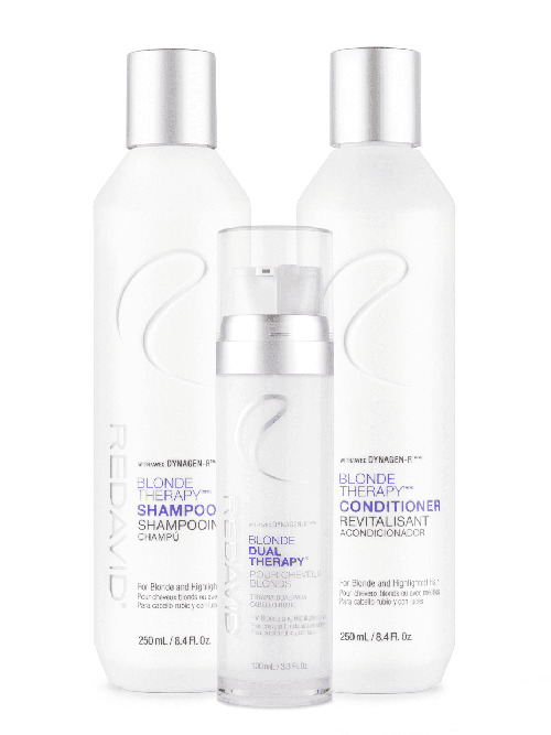 A Whiter Shade of Pale: Redavid’s 3-Step Blonde Therapy System Neutralizes Warm and Yellow Tones