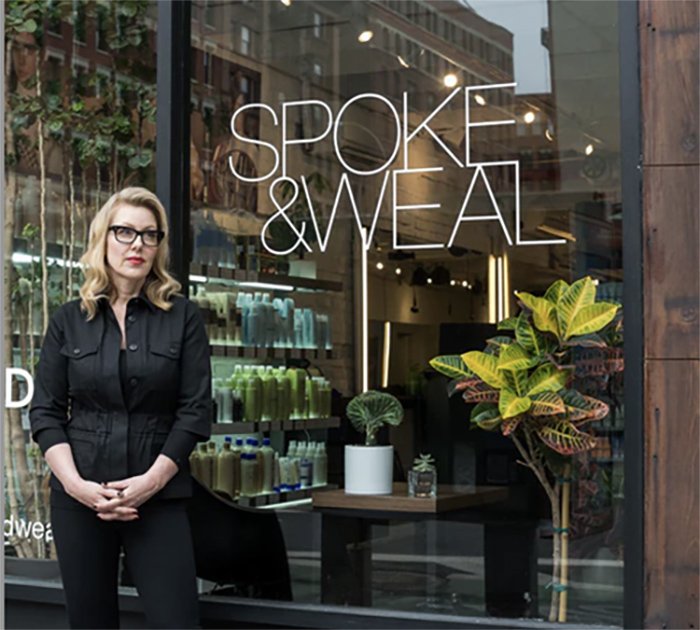 BeautyBoss Christine Thompson, CoFounder of Spoke & Weal Salons