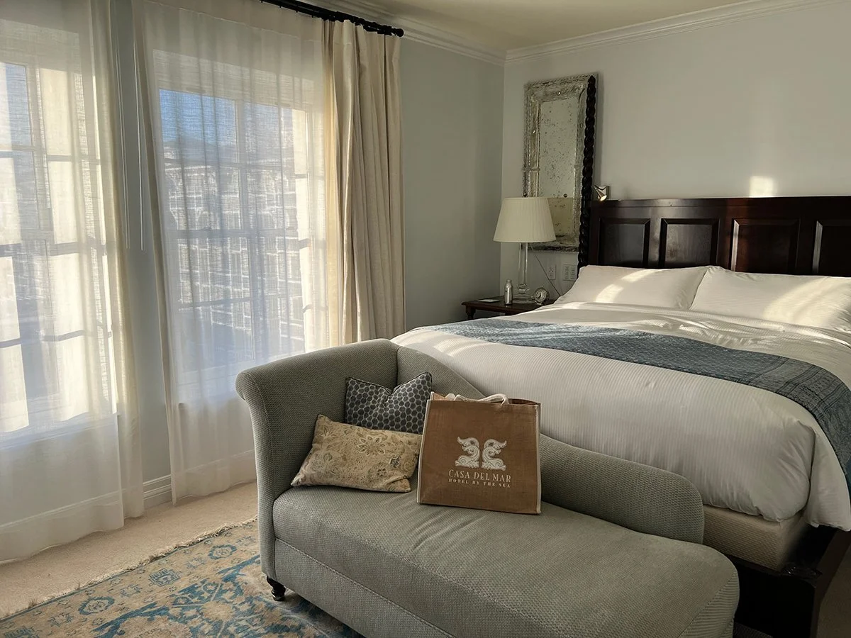 Bedroom at Casa del Mar in Santa Monica
