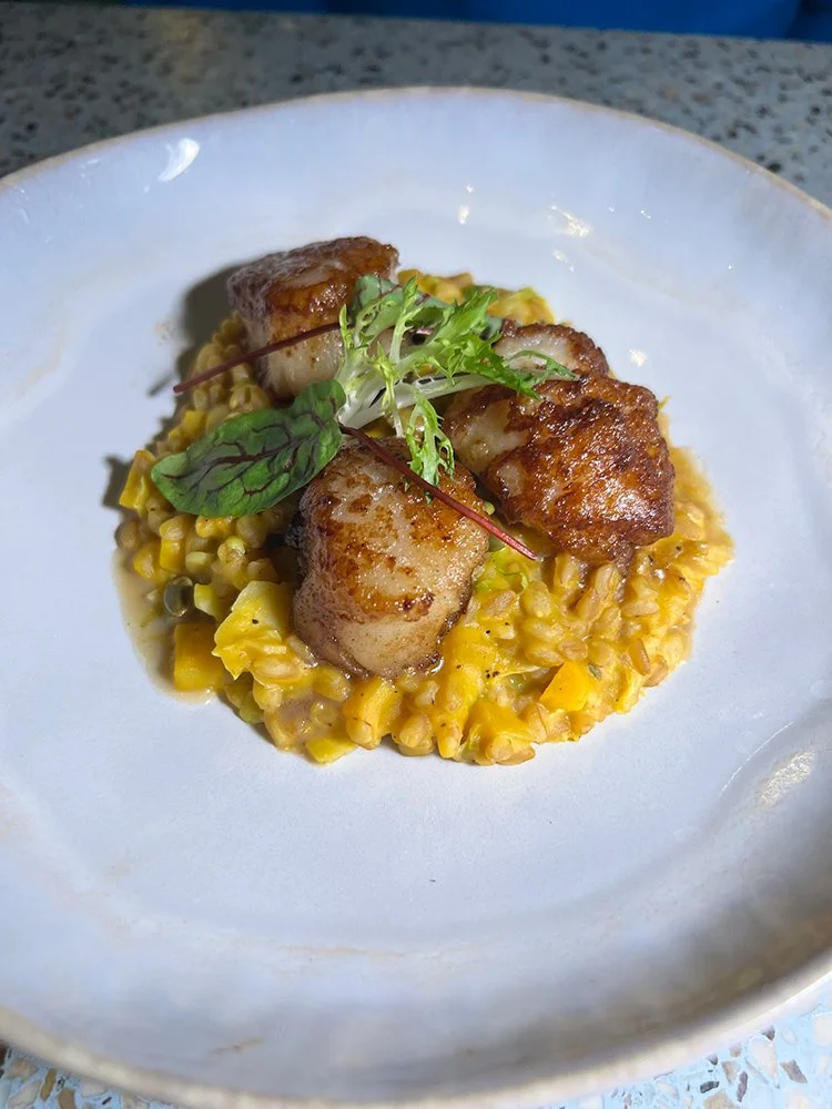 Scallops at Terraza at Casa del Mar