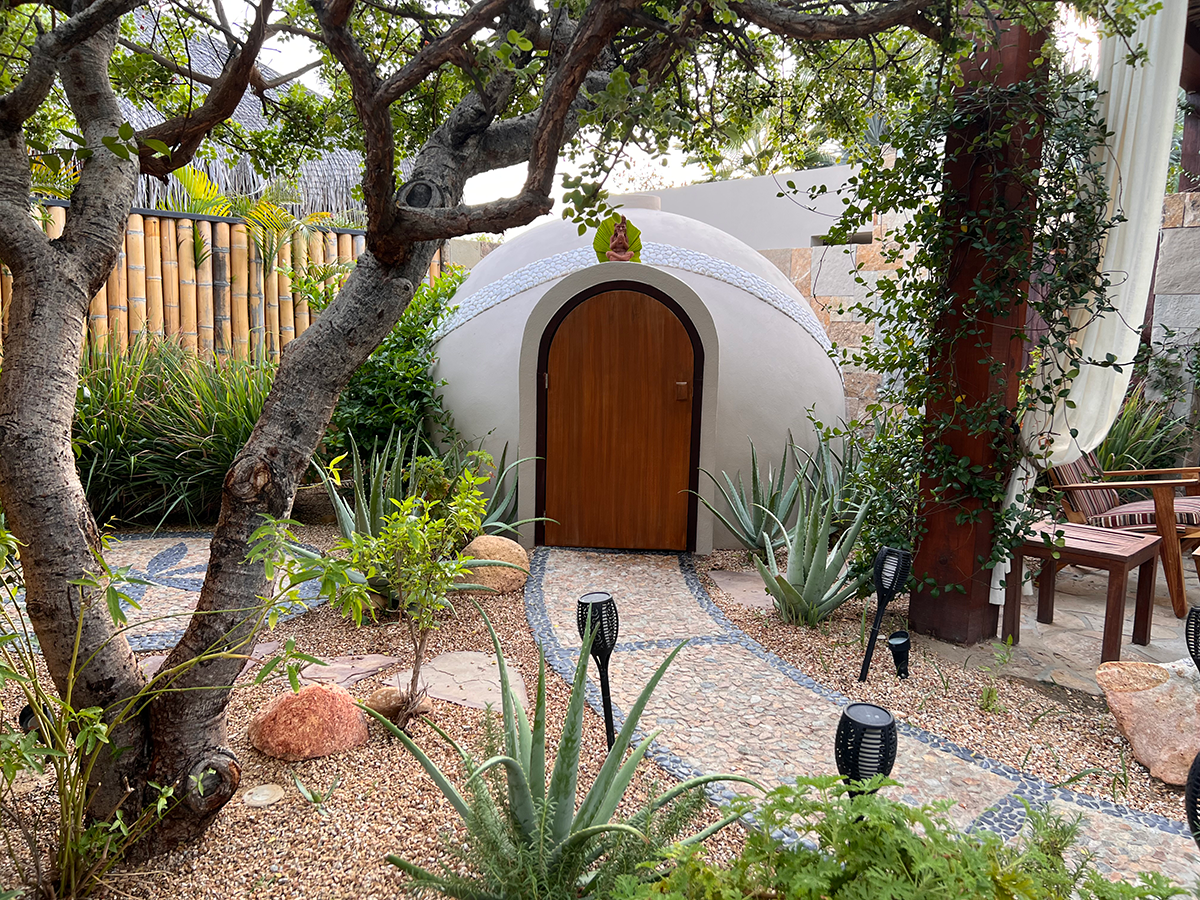 Temazcal setting at Sensei at Zadún, a Ritz-Carlton Reserve.