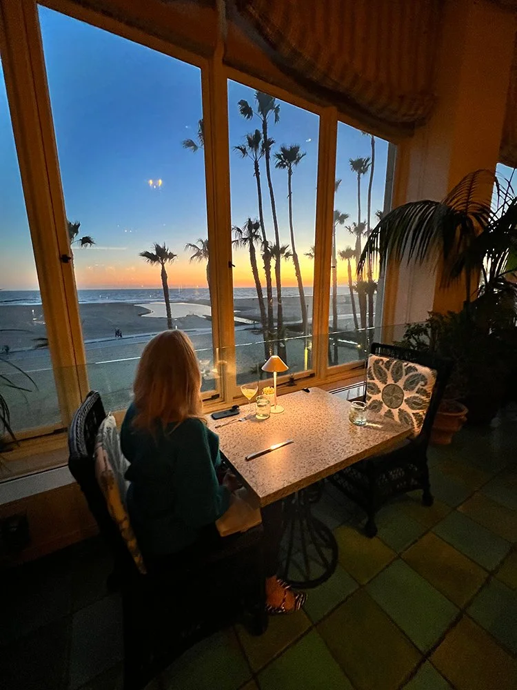 Sunset views at Terraza Restaurant at Casa del Mar