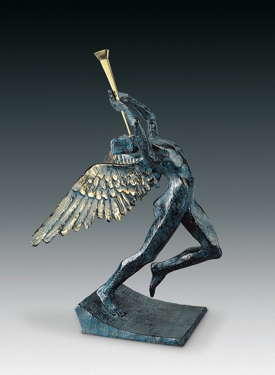 Triumphant Angel Bronze 50cm(H) 1984