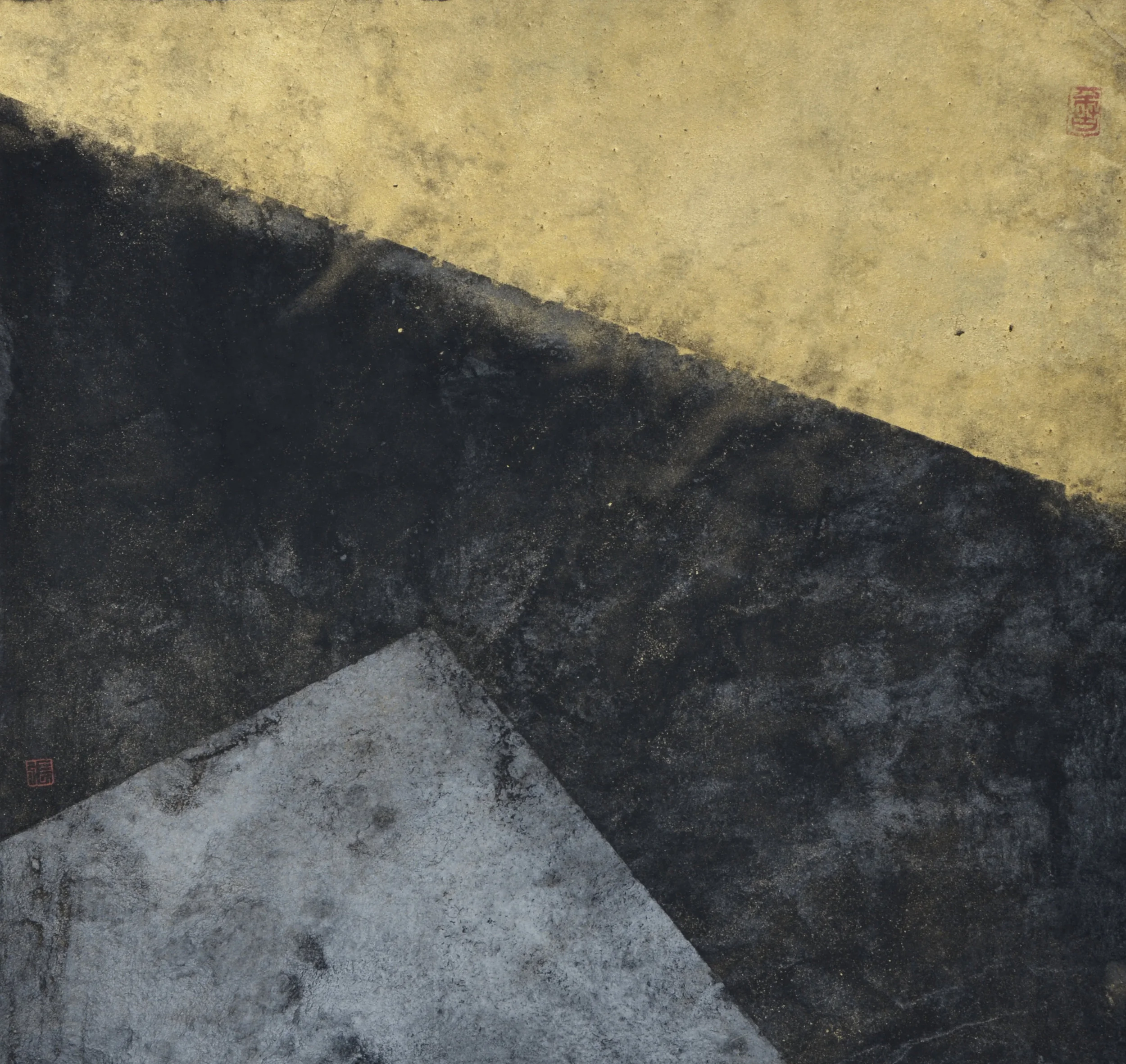  Dream- Silence (2)  Mixed Media on Paper  35 x 35 cm  2017   Artwork Enquiry  