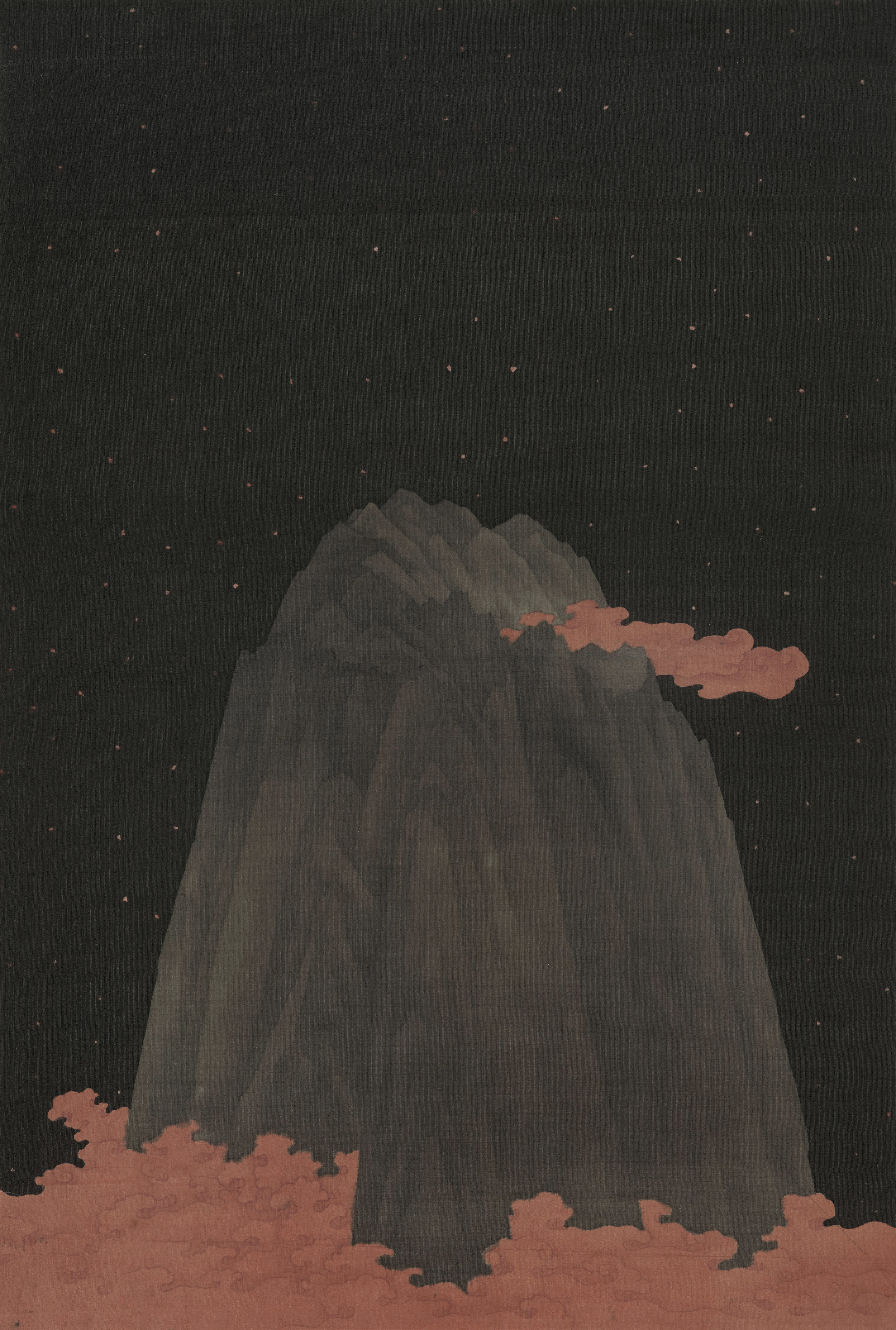 Wandering No. 6 Ink and Colour on Silk 65 x 43.5 cm 2019 Artwork Enquiry