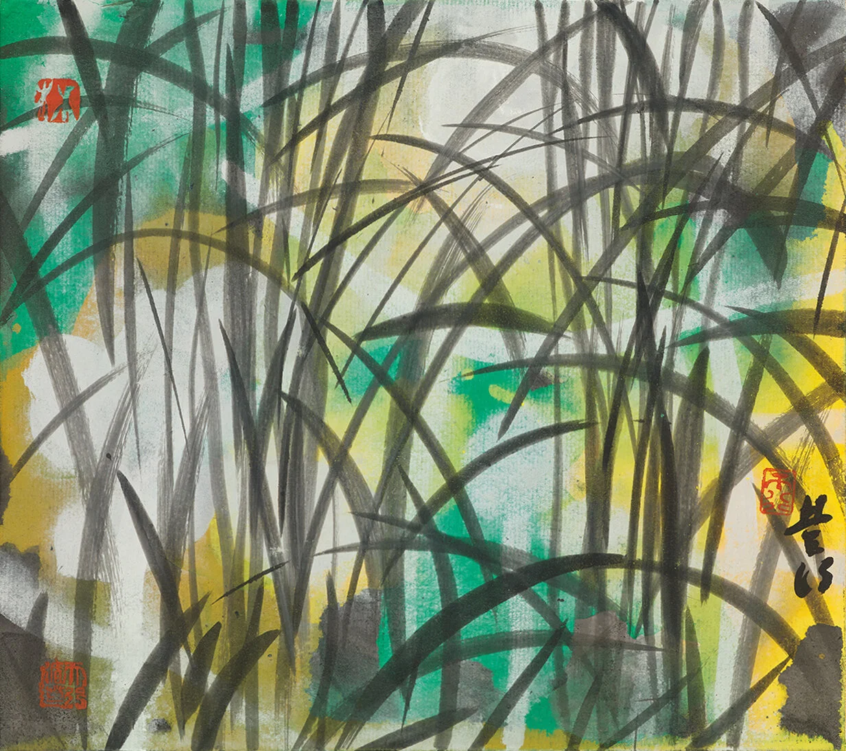  Clear  Ink and Colour on Paper   24 x 27 cm   2019 