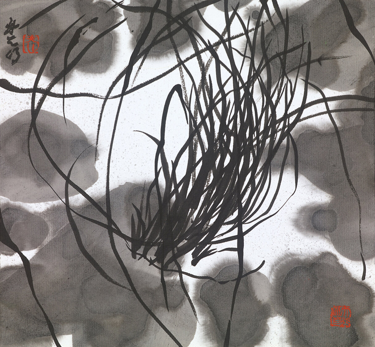 SpreadingInk on Paper24 x 27 cm2019