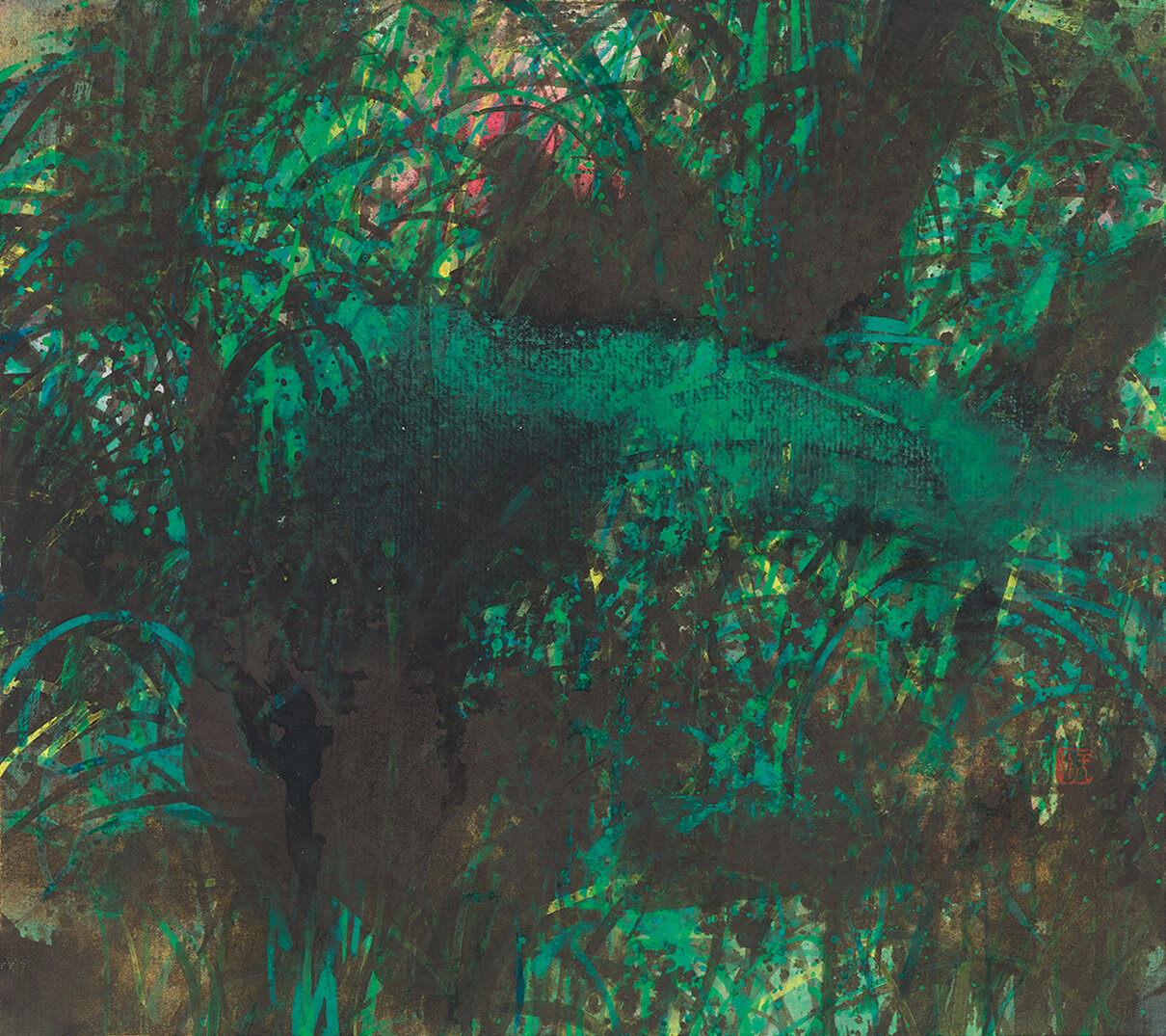 DewInk and Colour on Paper24 x 27 cm2019  SOLD