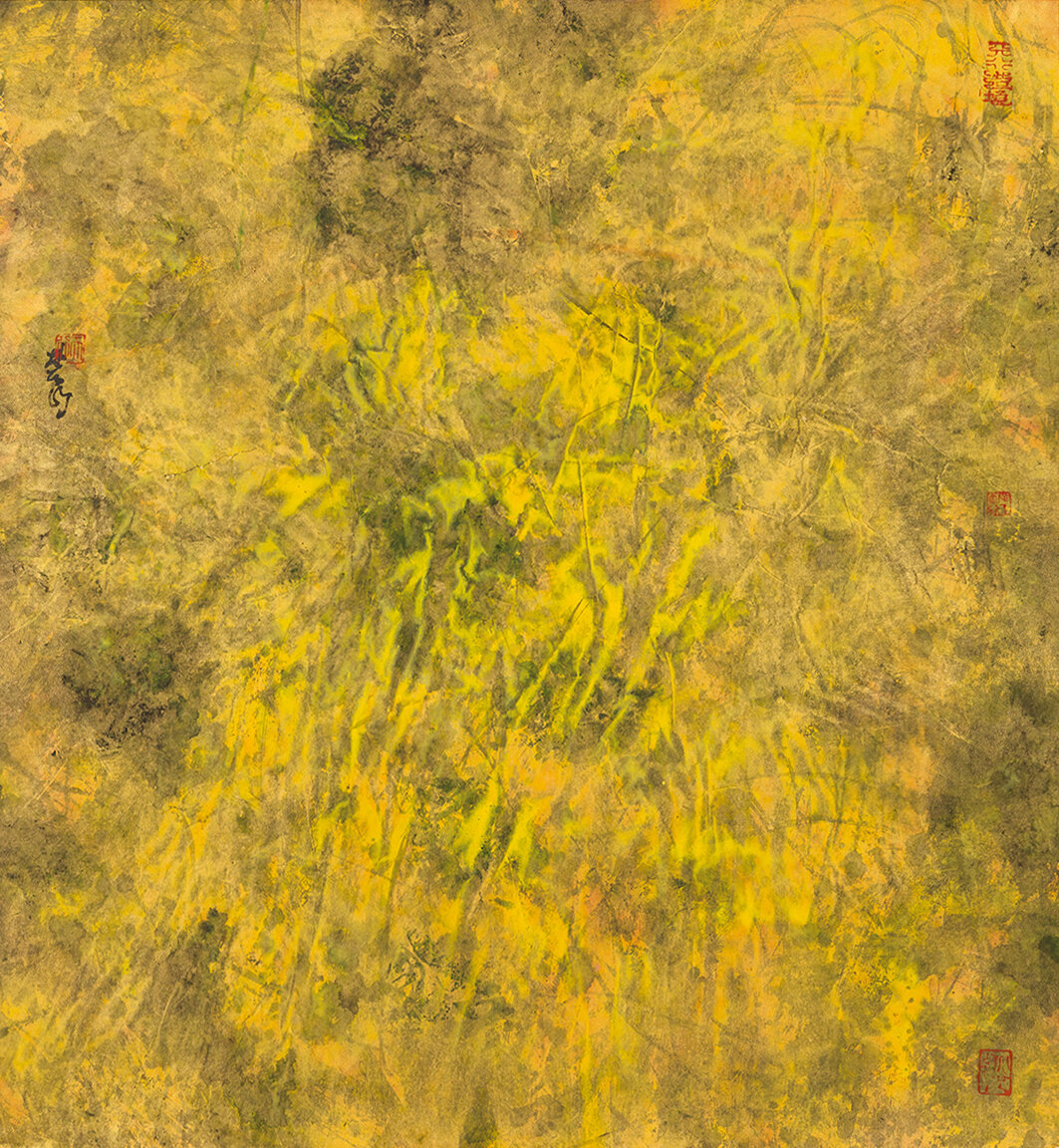 Shining Glory Ink and Colour on Paper 97 x 90 cm 2020