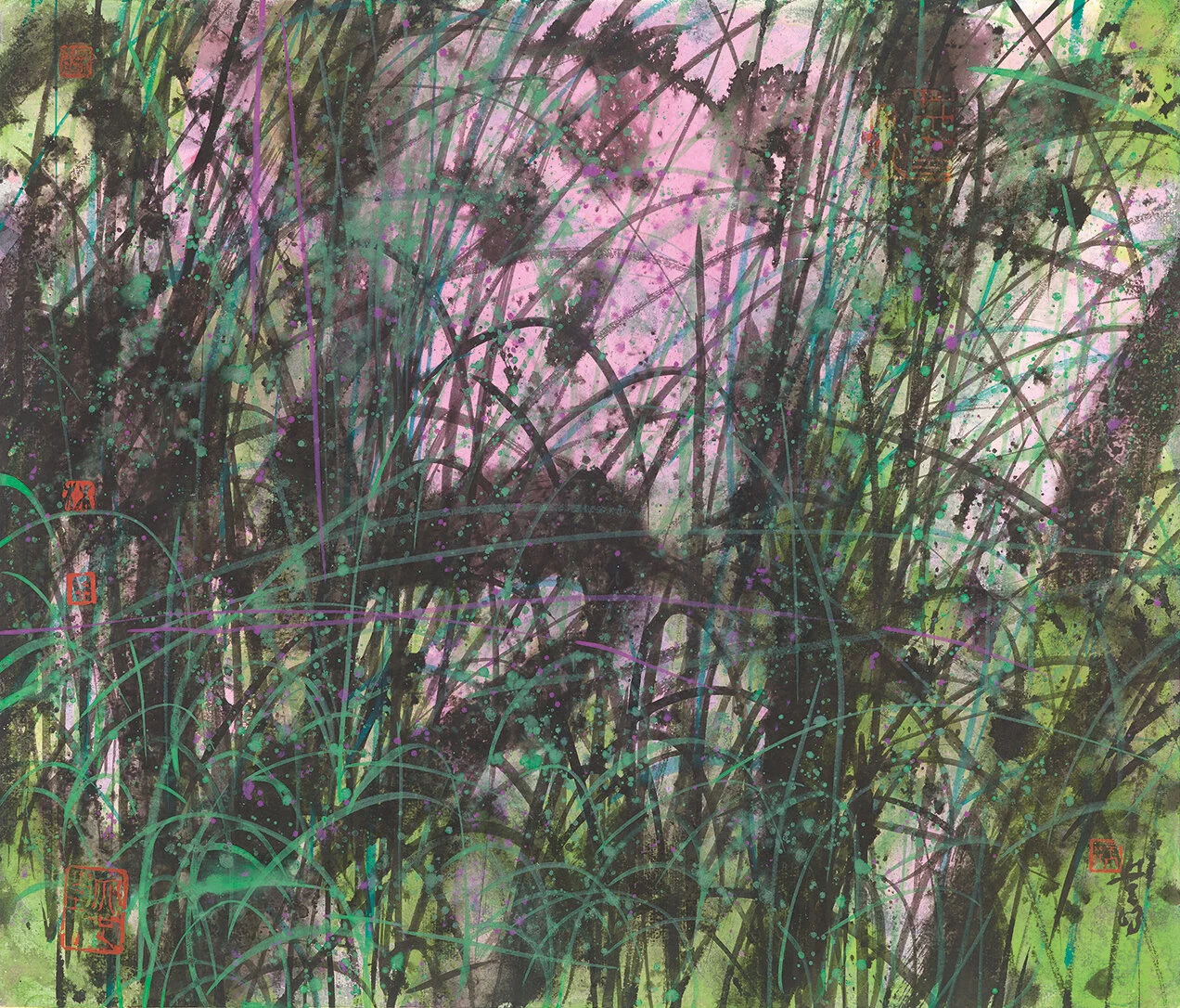 歌 Chanting 水墨設色紙本 Ink and Colour on Paper 45 x 53 cm 2019.jpg