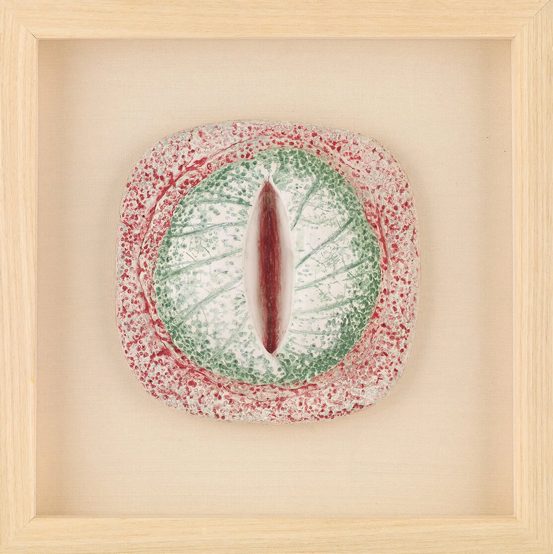 Wall-mounted Series 7/15  Ceramic sculpture  25 x 25 x 5 cm   2016