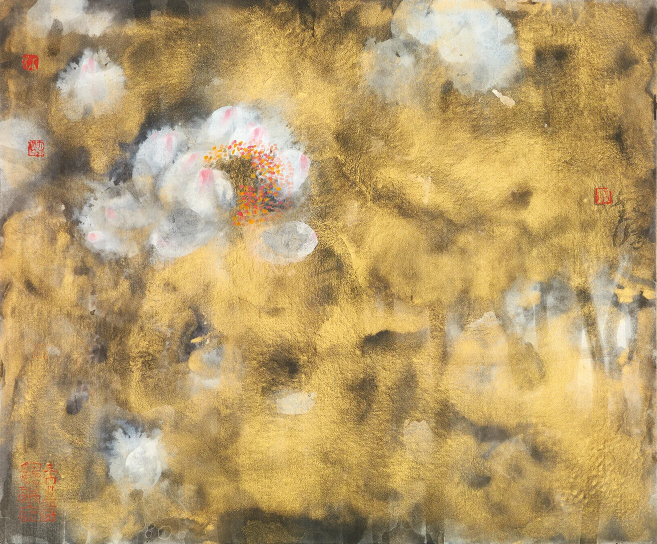  Clarity  Ink and Colour on Paper   50 x 60 cm  2020 