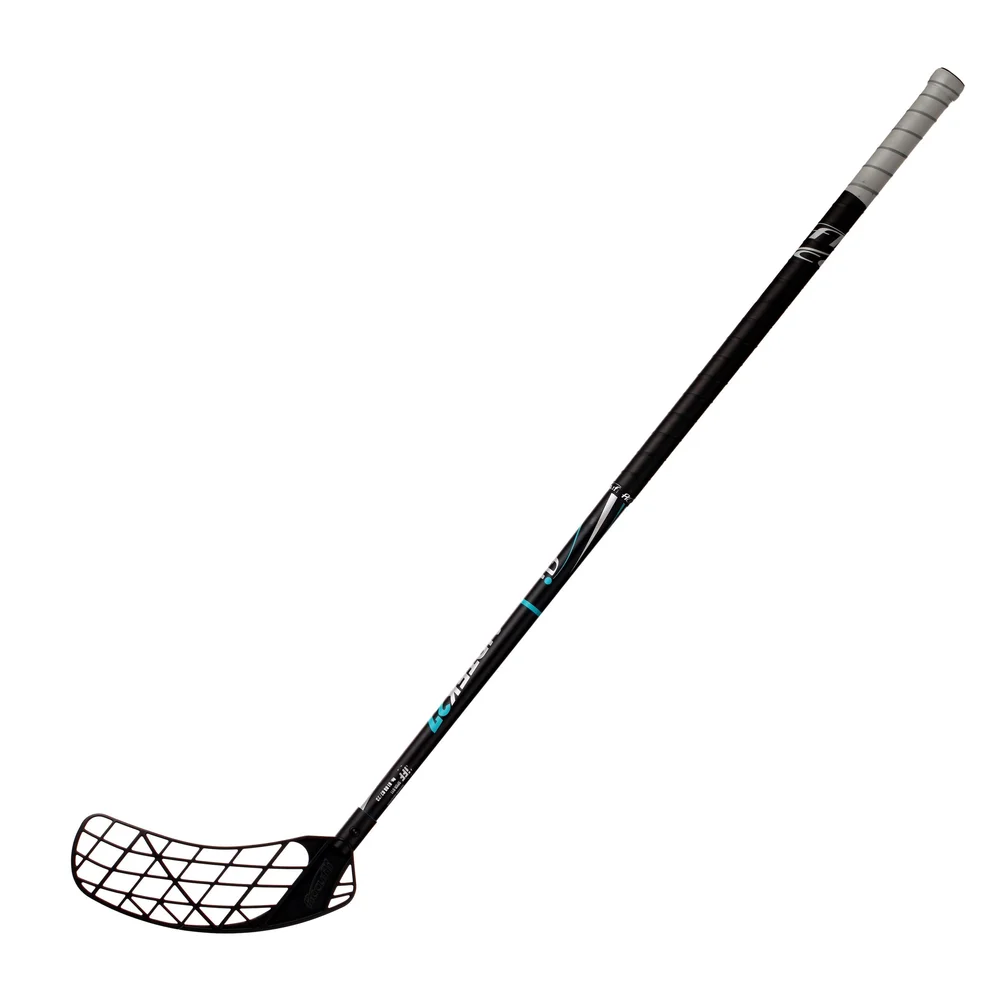 Raquette De Floorball TEMPISH Shock - Certifiée IFF, Taille 95 Ou 100 Cm, Manche Conique, Pale En Carbone, Pour Droitier Ou Gaucher