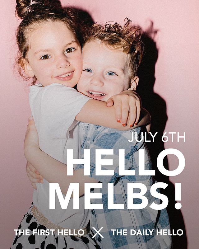 MELBOURNE! We are so excited to announce that we are coming in JULY. We have a feeling this is going to sell out fast so go to our website (link in bio) and secure your spot. We can&rsquo;t wait to meet you! ✨✨
.
.
.
#kids #kidsofmelbourne #melbourne