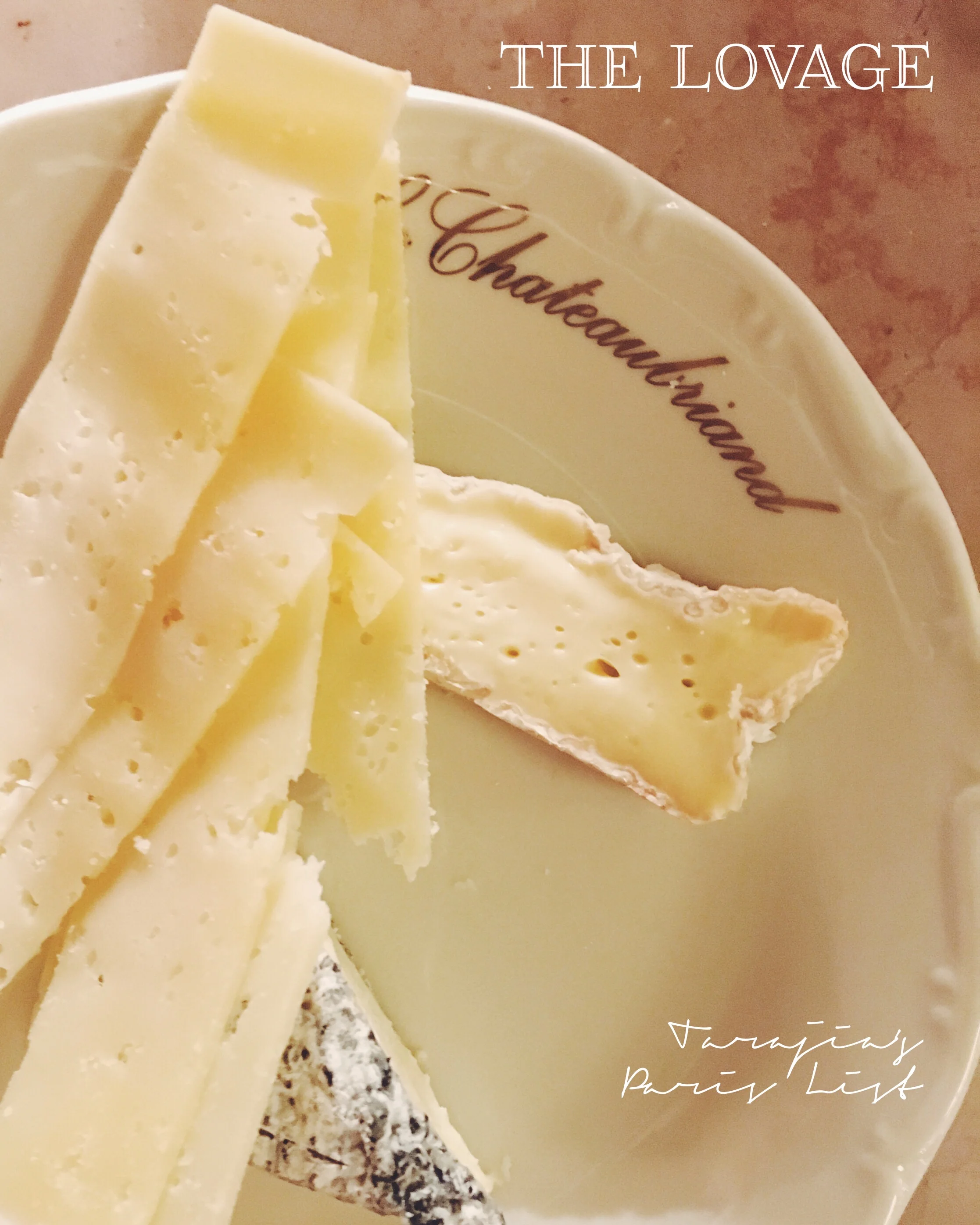 The Lovage, A Diary: Tarajia's Paris List